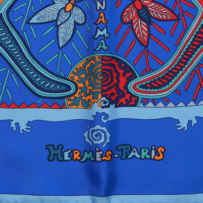 Hermes Silk Legende Kuna Peuple de Panama Scarf 90 3 of 11