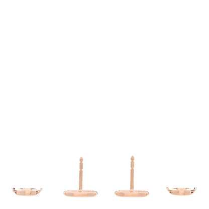 Hermes 18K Rose Gold TPM Farandole Stud Earrings 3 of 6