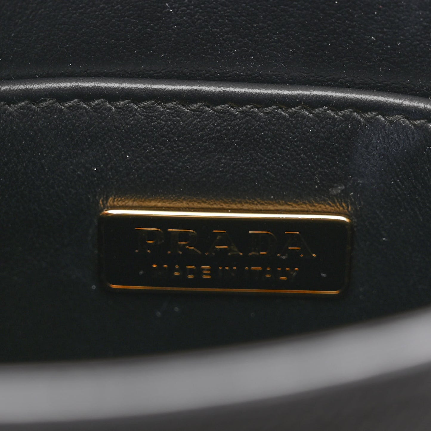 Saffiano Lux Small Shoulder Bag Black