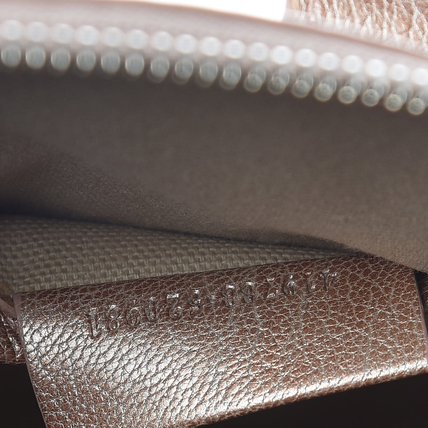 Metallic Grained Goatskin Small Legend Satchel Pink