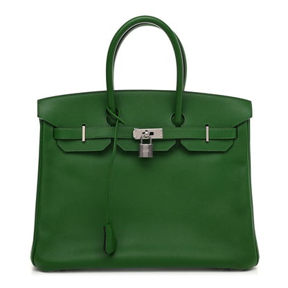 Hermes Epsom Birkin 35 Vert Bengale 1 of 11