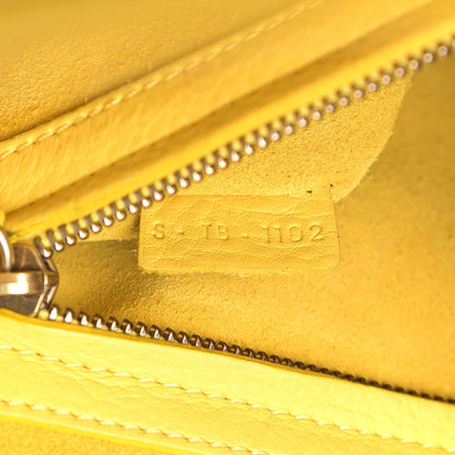Celine Grained Calfskin Medium Phantom Luggage Yellow 8 of 19