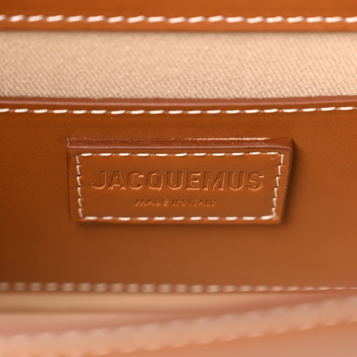 Jacquemus Smooth Calfskin Le Grand Bambino Light Brown 5 of 8