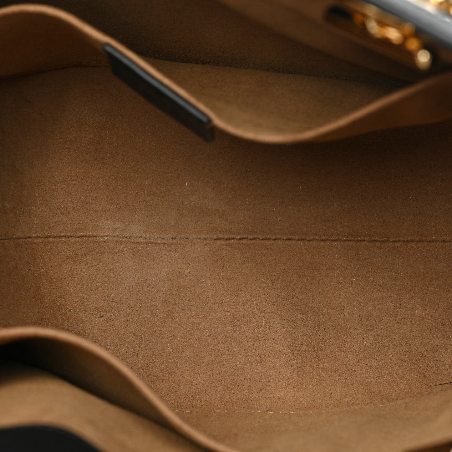 GG Supreme Monogram Small Padlock Tote Black