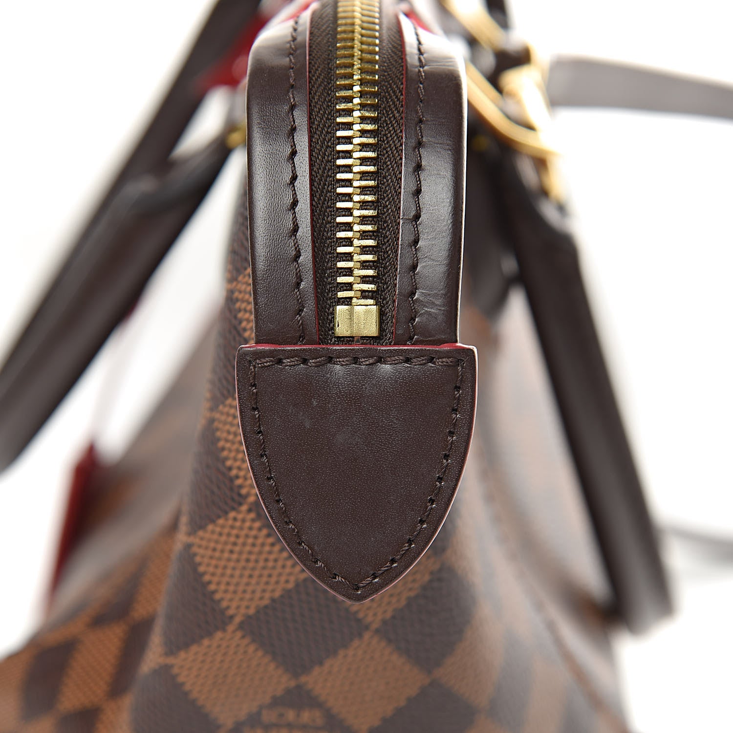 Louis Vuitton Damier Ebene Caissa Tote PM Cherry 10 of 11