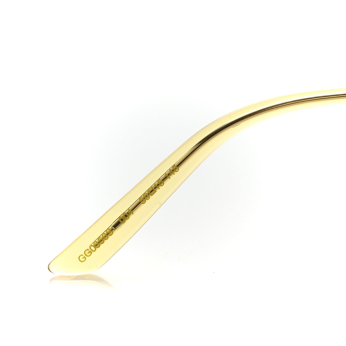 Metal Aviator Sunglasses GG0356S Gold