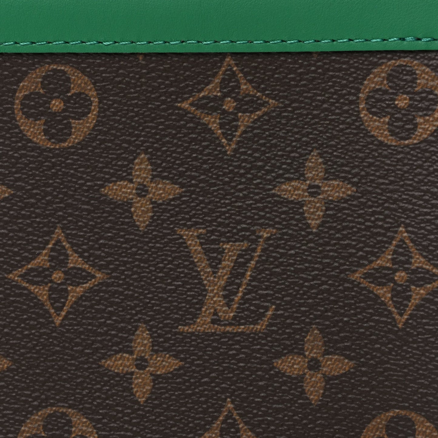 Monogram Macassar Pochette Voyage MM Borneo Green