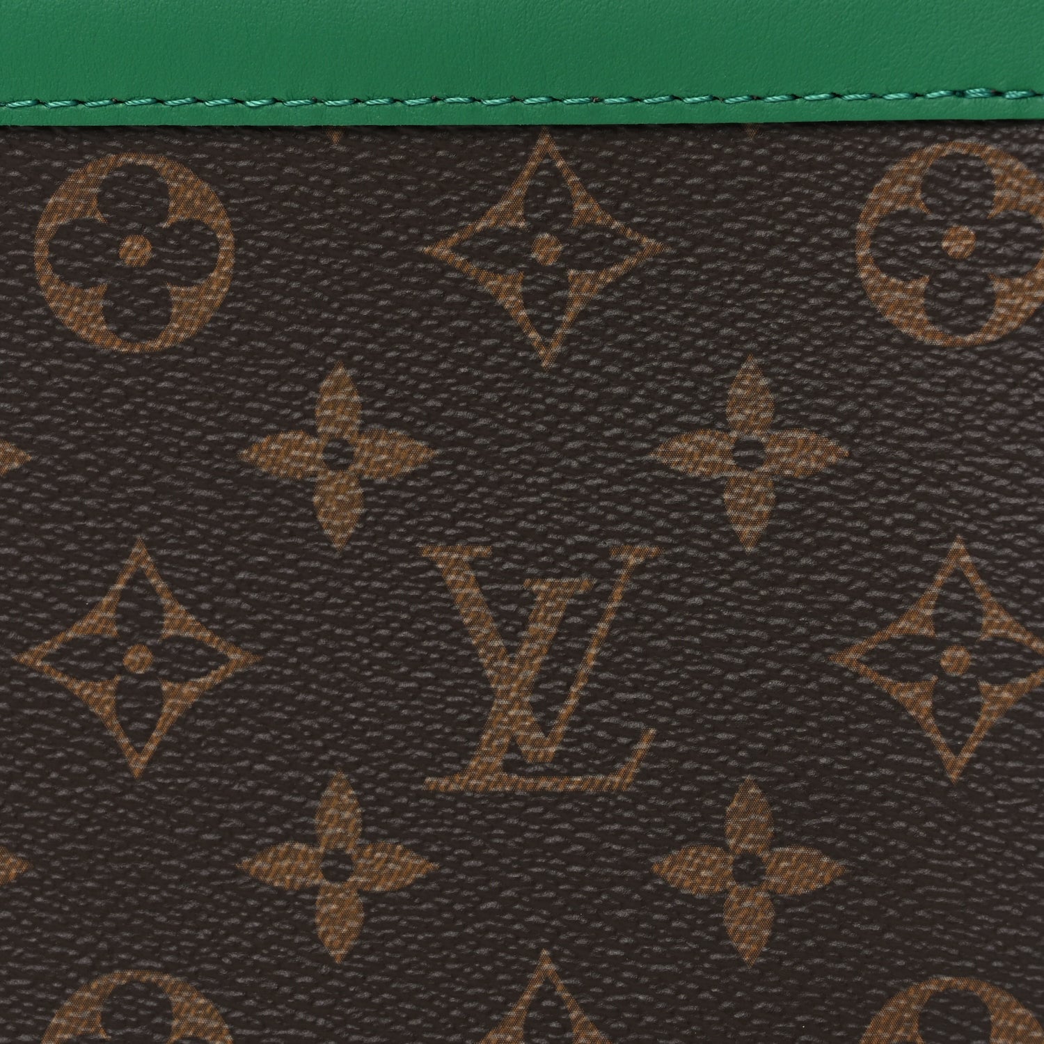 Louis Vuitton Monogram Macassar Pochette Voyage MM Borneo Green 6 of 8