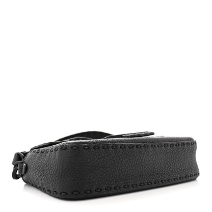 Fendi Cuoio Romano Selleria Baguette Black 4 of 11