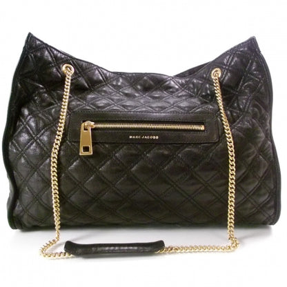 Marc Jacobs Leather Quilted Julie Black 1 of 11
