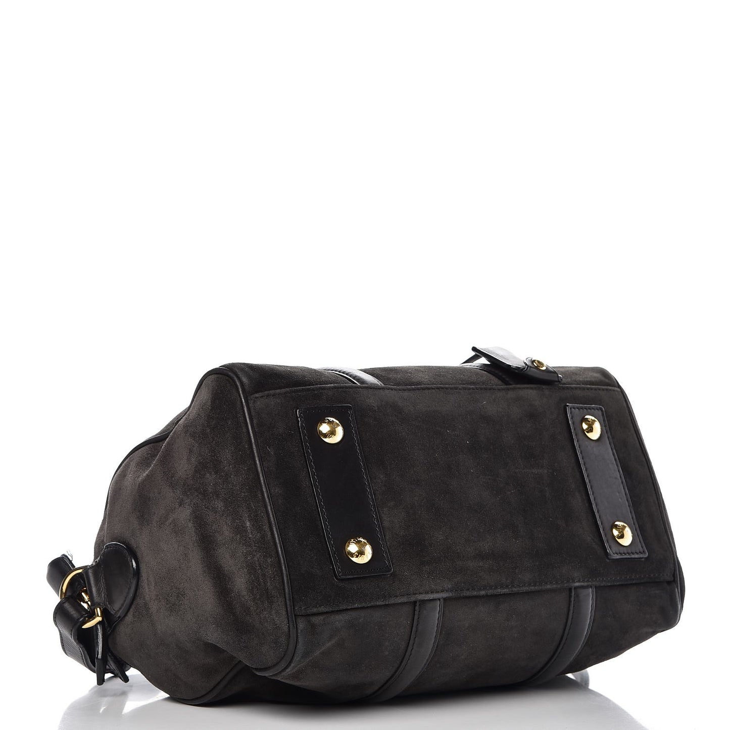 Suede Calfskin SC Bag PM Asphalt