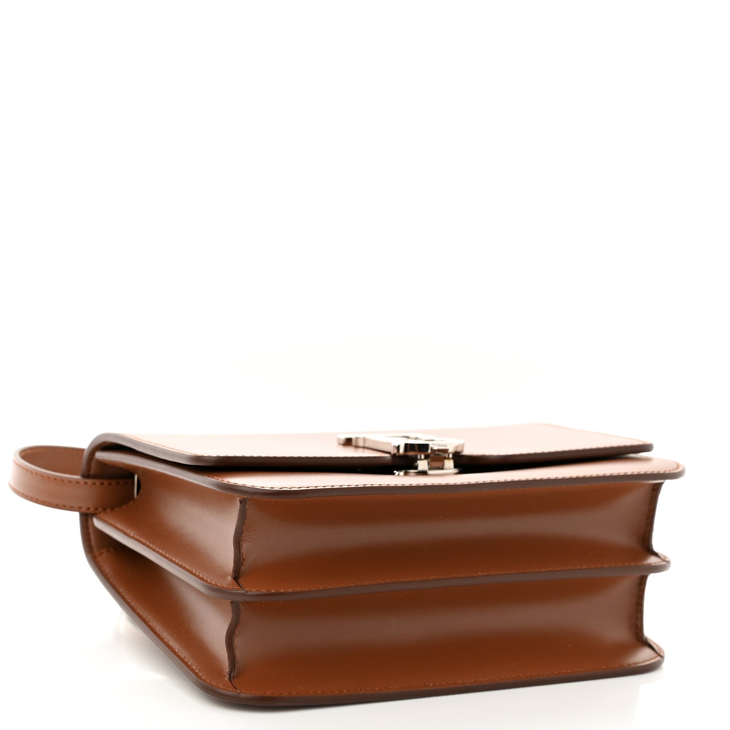 Calfskin Small TB Bag Malt Brown