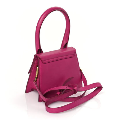 Jacquemus Smooth Calfskin Le Chiquito Moyen Dark Pink 2 of 8