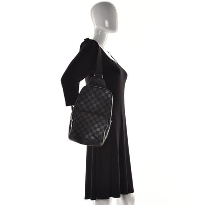Louis Vuitton Damier Graphite Avenue Sling Backpack 2 of 10
