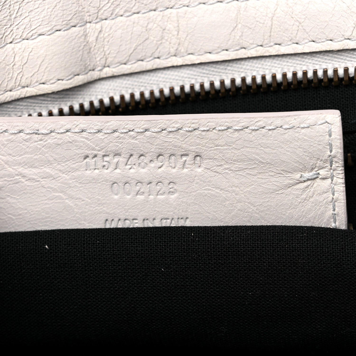 Balenciaga Agneau Classic Hardware City White 7 of 15