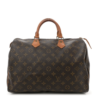 Louis Vuitton Monogram Speedy 35 1 of 13