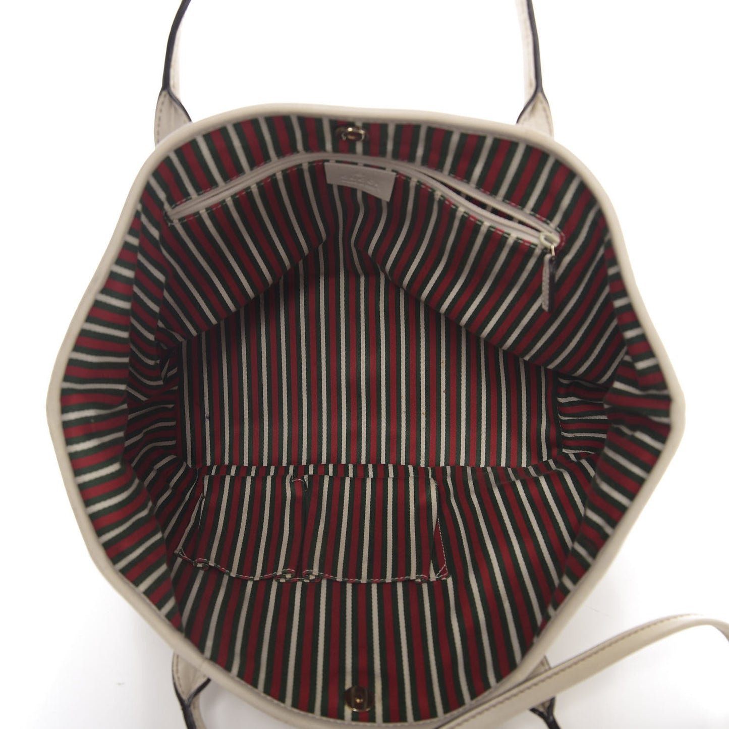 Calfskin Medium New Britt Tote Off White