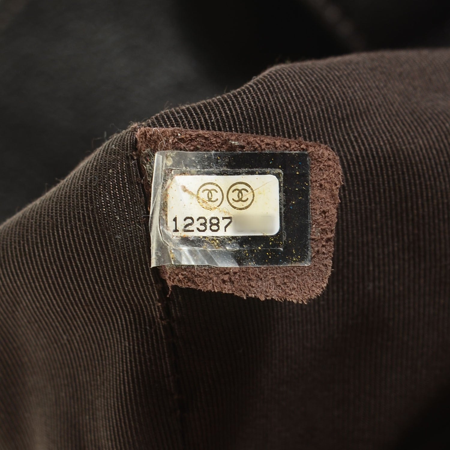 Chanel Calfskin Cerf Executive Shopper Tote Dark Brown 7 of 8