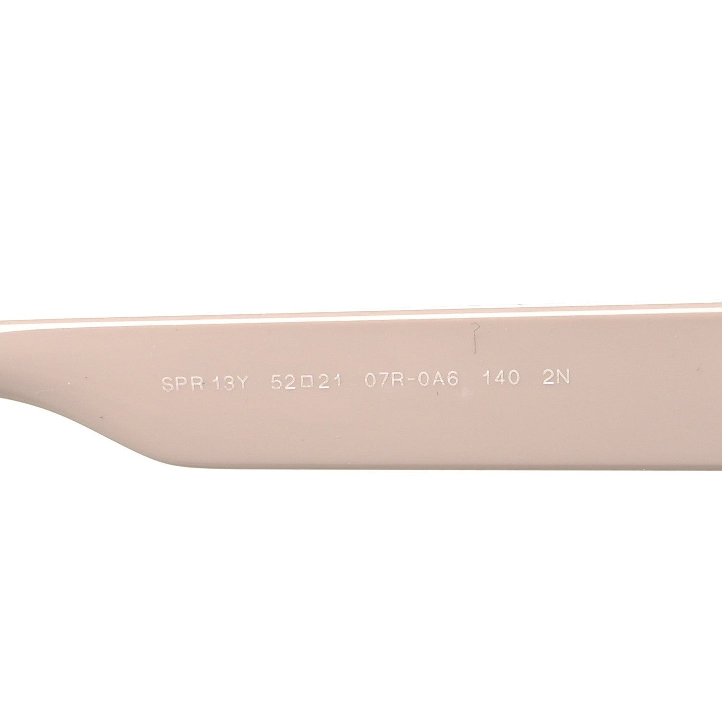 Acetate Cat Eye Sunglasses SPR 13Y Tortoise Beige
