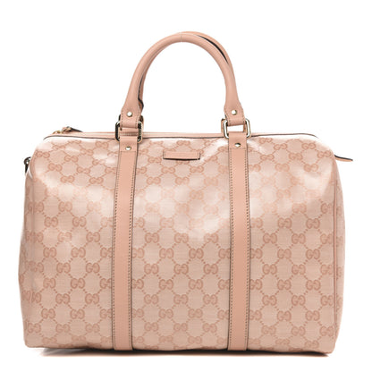 Gucci Crystal Monogram Joy Medium Boston Pink 1 of 10
