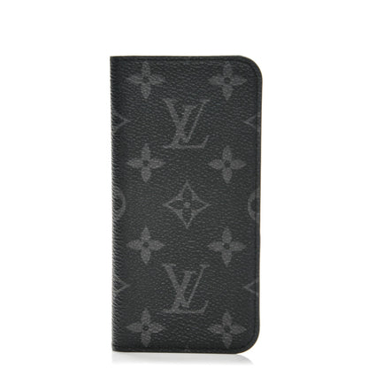 Louis Vuitton Monogram Eclipse iPhone 7 Folio Case 1 of 6
