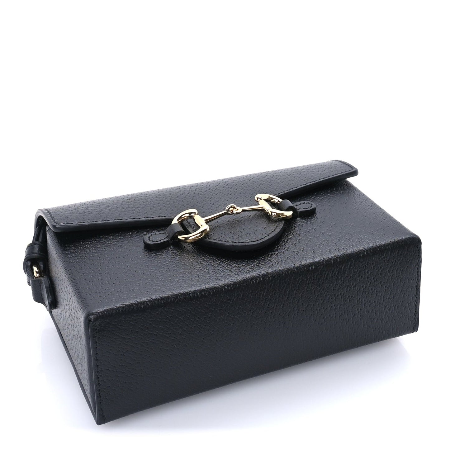 Calfskin Horsebit 1955 Shoulder Bag Black