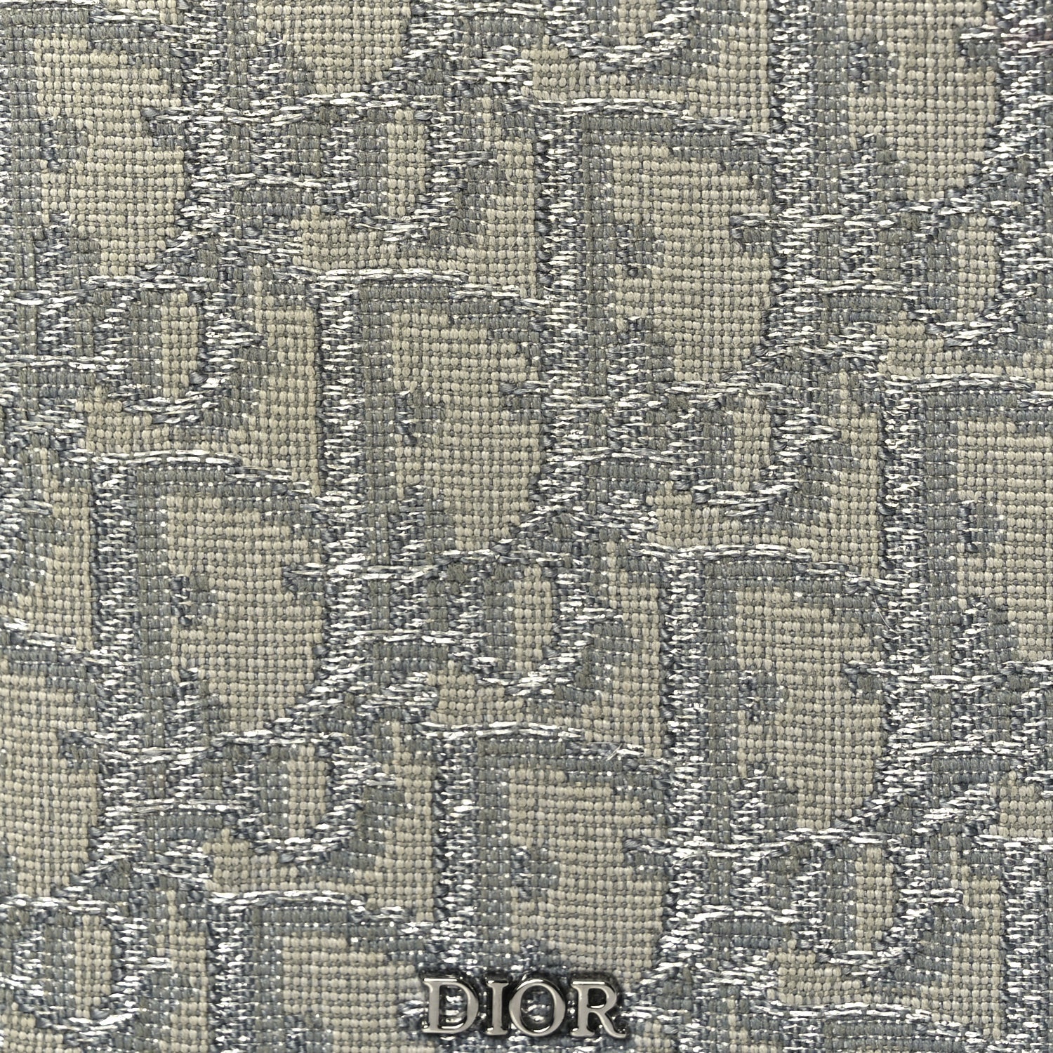 Christian Dior Oblique Bi-Fold Card Holder Grey 7 of 7
