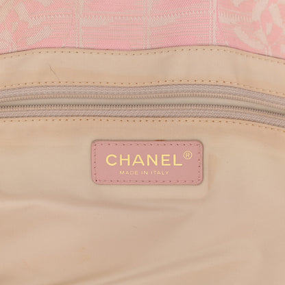 Chanel Nylon Travel Large Tote Pink 6 of 11