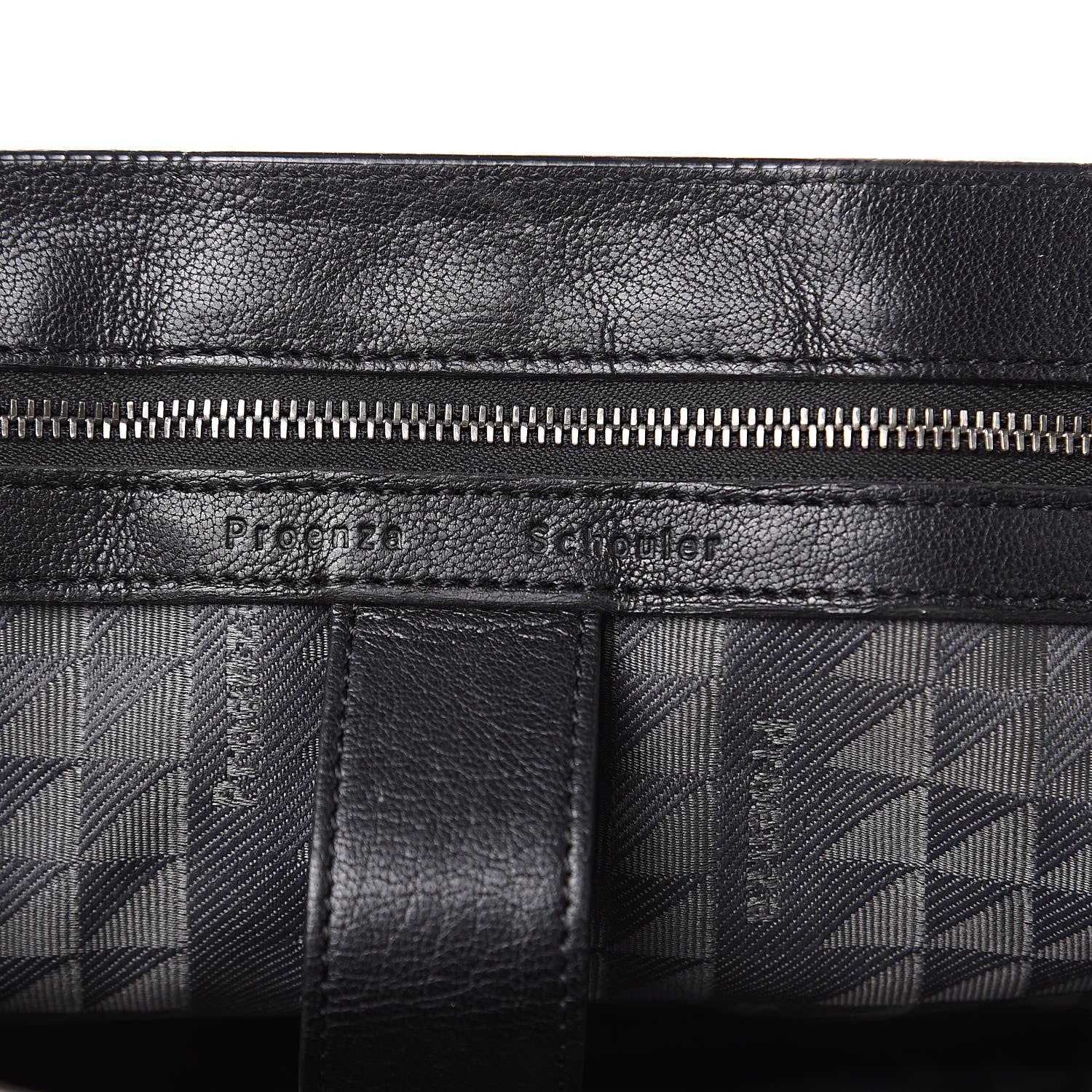 Proenza Schouler Lambskin Medium PS1 Satchel Black 8 of 12