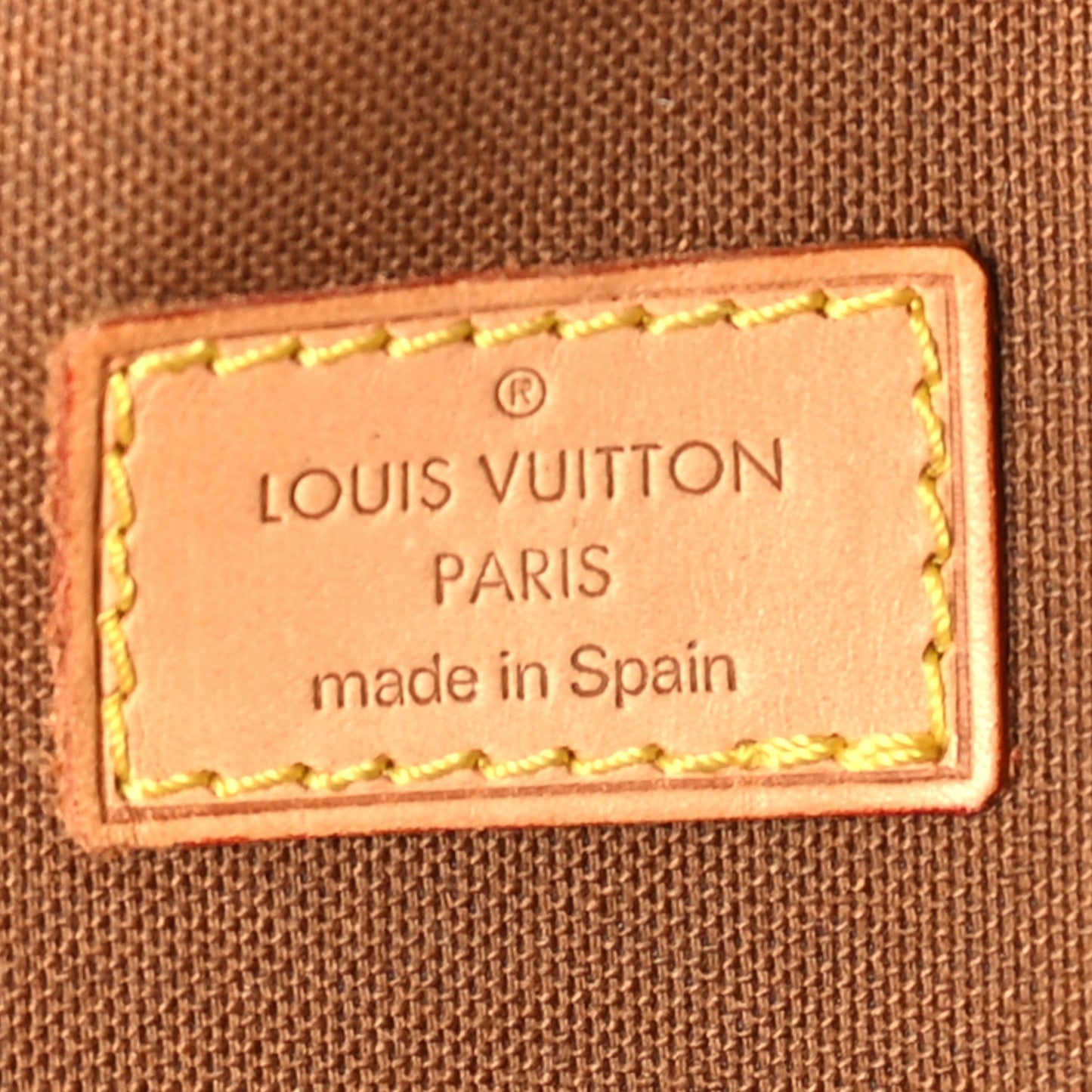 Monogram Pochette Gange Brown