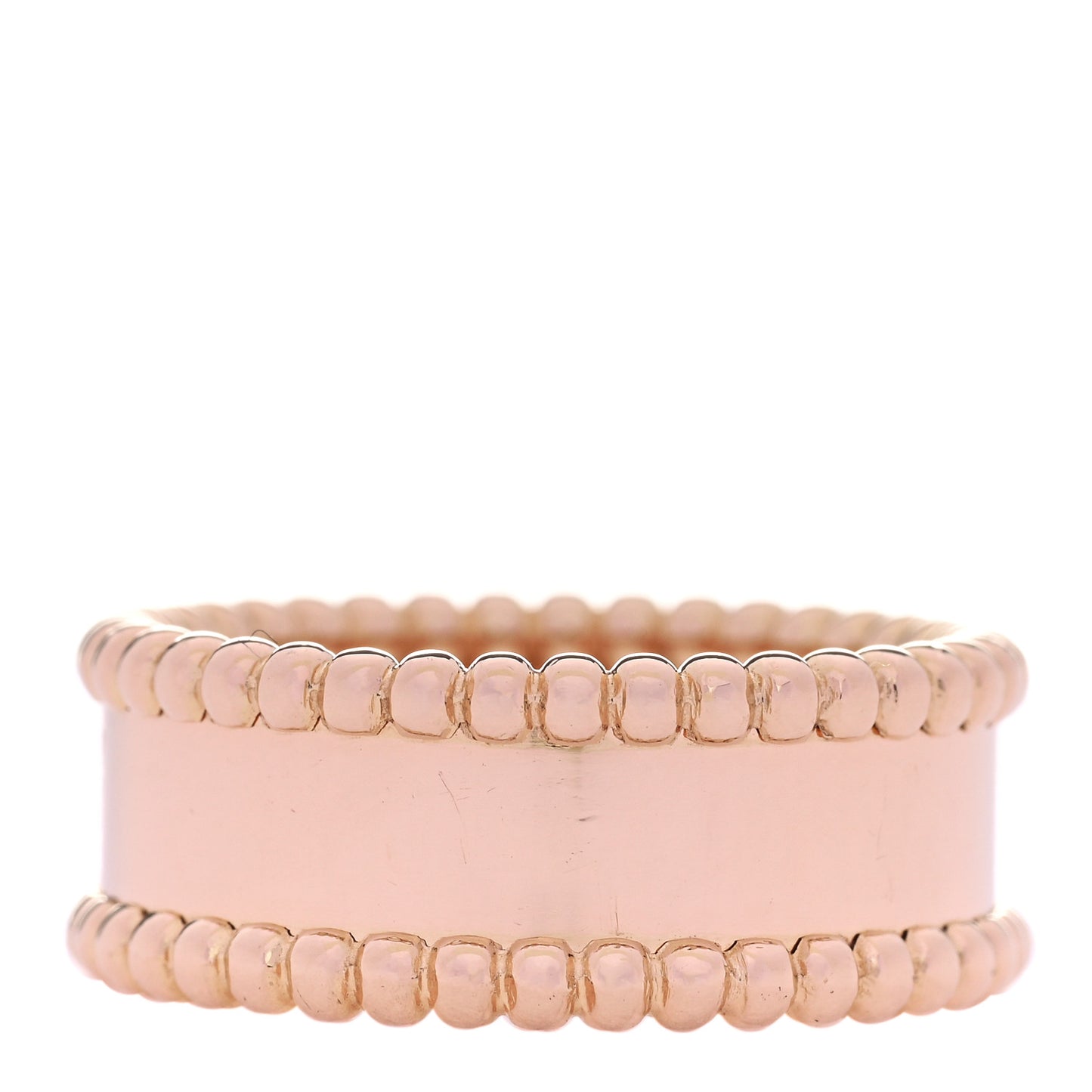 18K Rose Gold Perlee Signature Ring 52 6