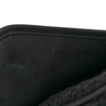 Saint Laurent Boucle Tweed Monogram Medium Niki Chain Satchel Black 11 of 12