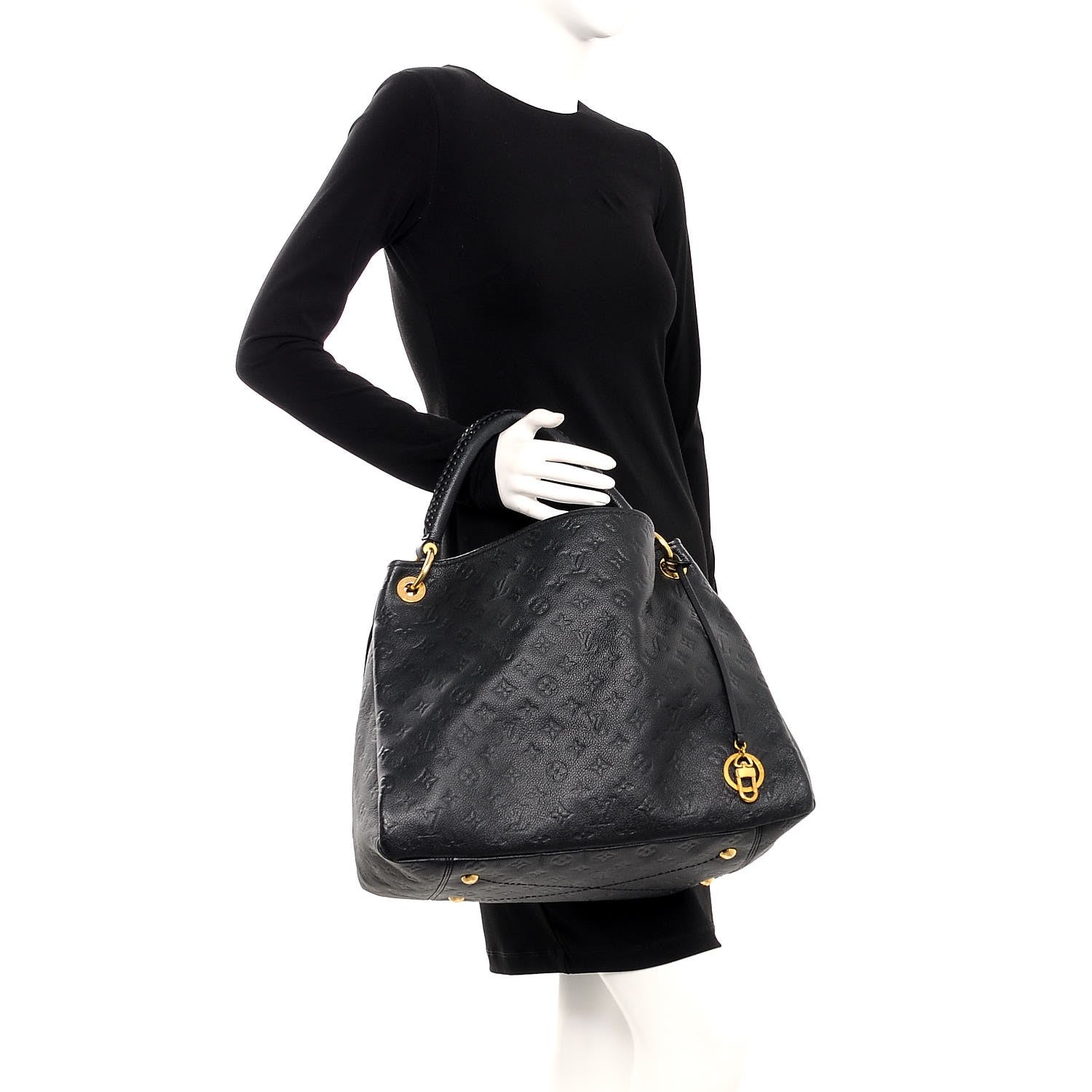 Louis Vuitton Empreinte Artsy MM Black 2 of 8
