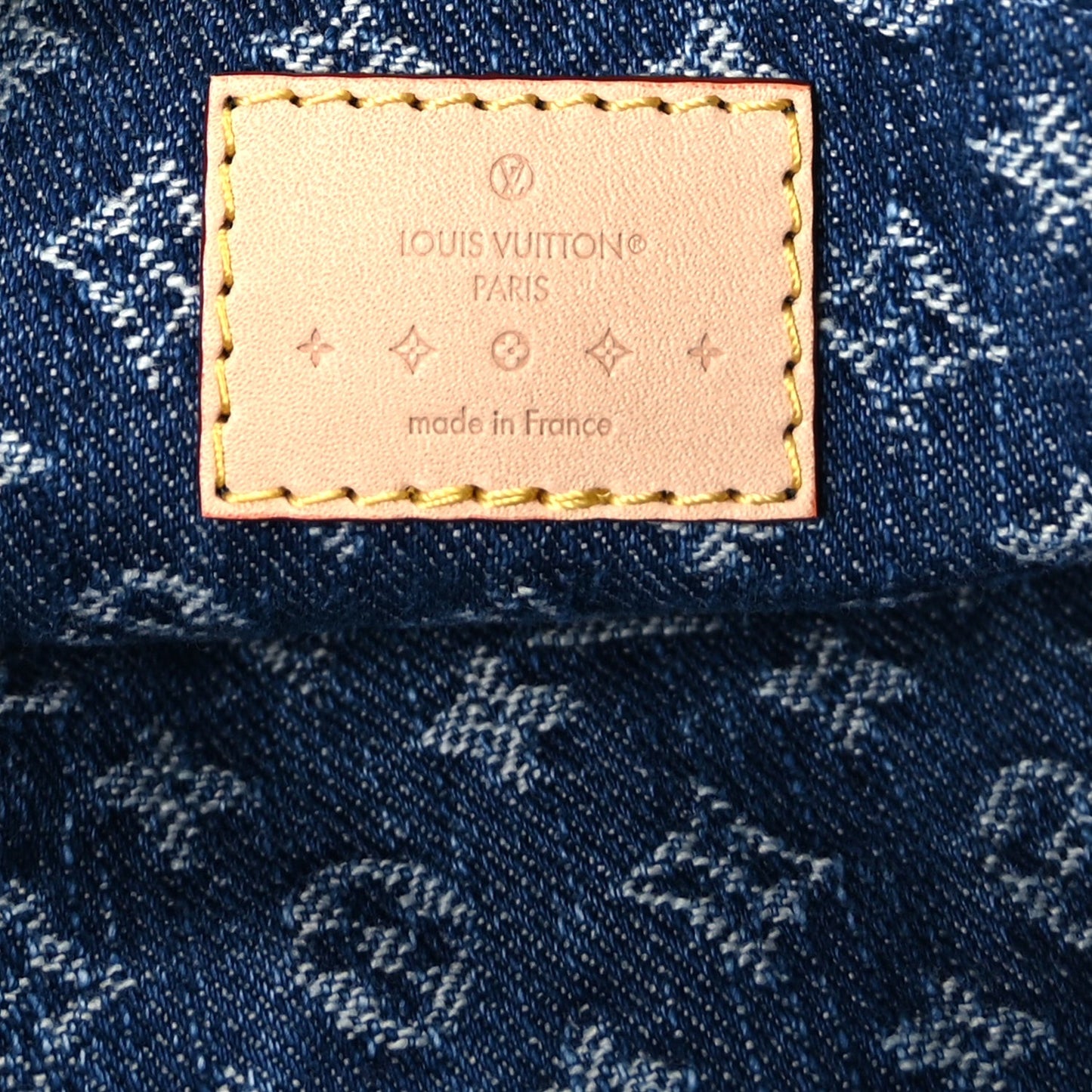 Monogram Denim Papillon Denim Blue