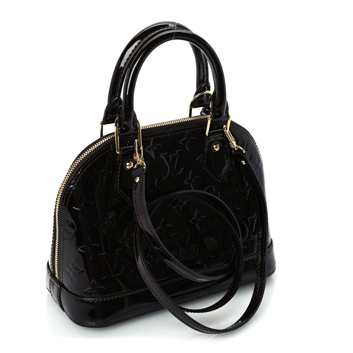 Louis Vuitton Vernis Alma BB Amarante 2 of 8