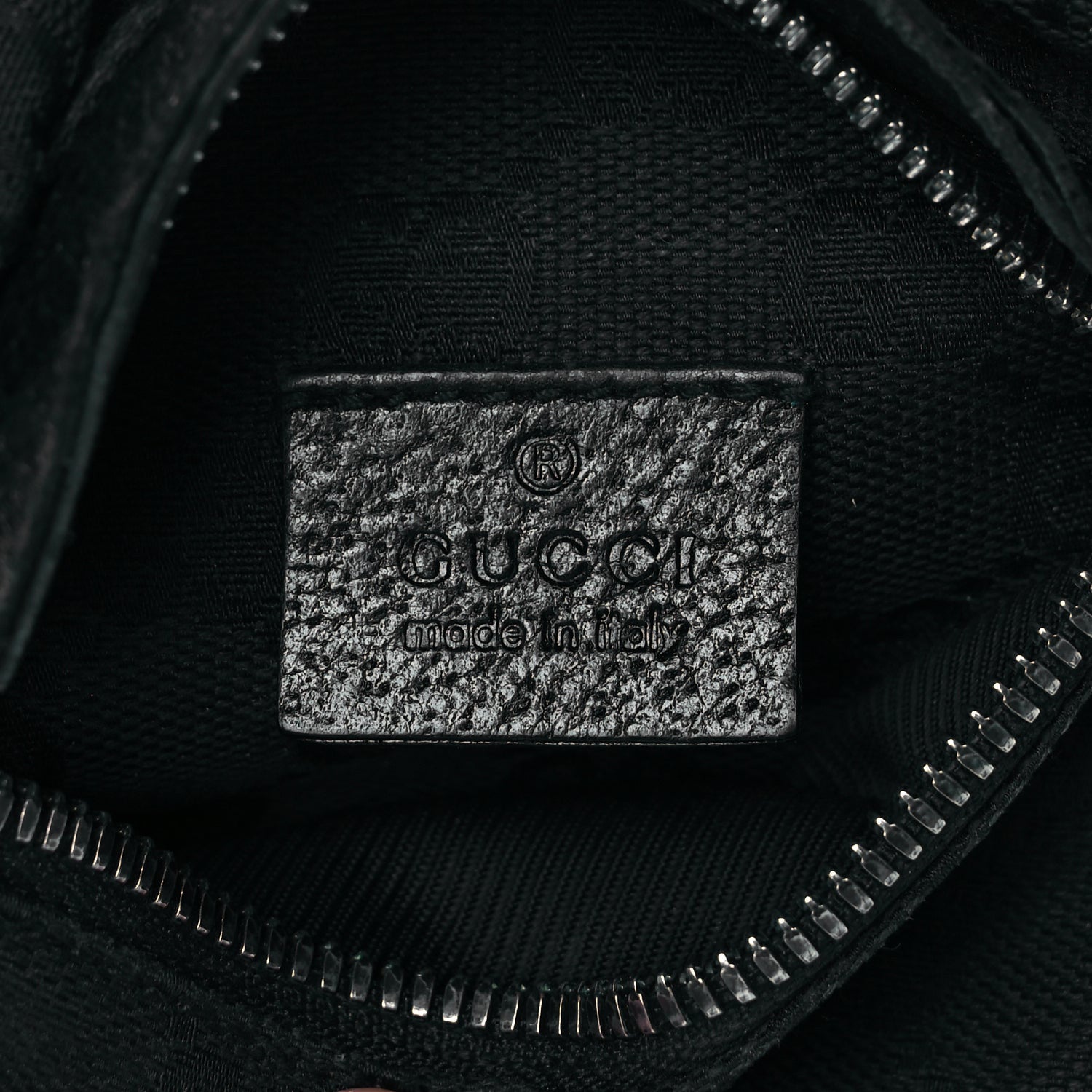 Gucci GG Monogram Double Pocket Belt Bag Black 5 of 10