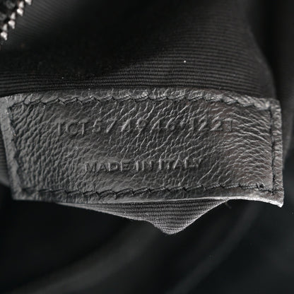 Saint Laurent Calfskin Y Quilted Monogram Monochrome Medium Loulou Chain Satchel Black 7 of 7
