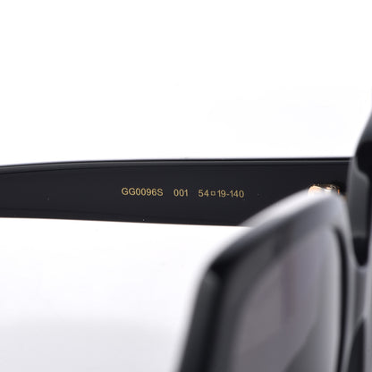 Gucci Acetate Square Frame GG0096S Sunglasses Black 5 of 10