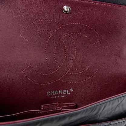 Chanel Aged Calfskin Space Charms 2.55 Reissue 225 Flap Black 6 of 7