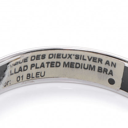 Hermes Enamel Printed Musique des Dieux Medium Bracelet 65 Bleu 5 of 6