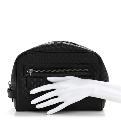 Gucci Microguccissima Toiletry Case Black 2 of 8