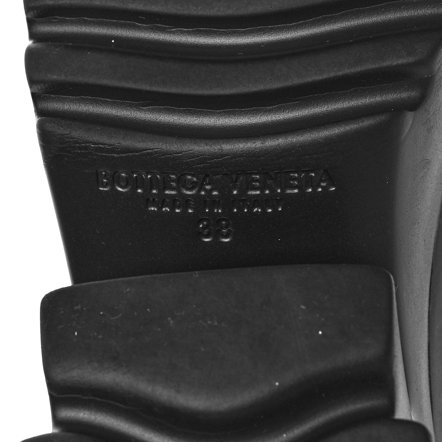 Bottega Veneta Rubber Flash 40/95mm Clogs 38 Black 6 of 10