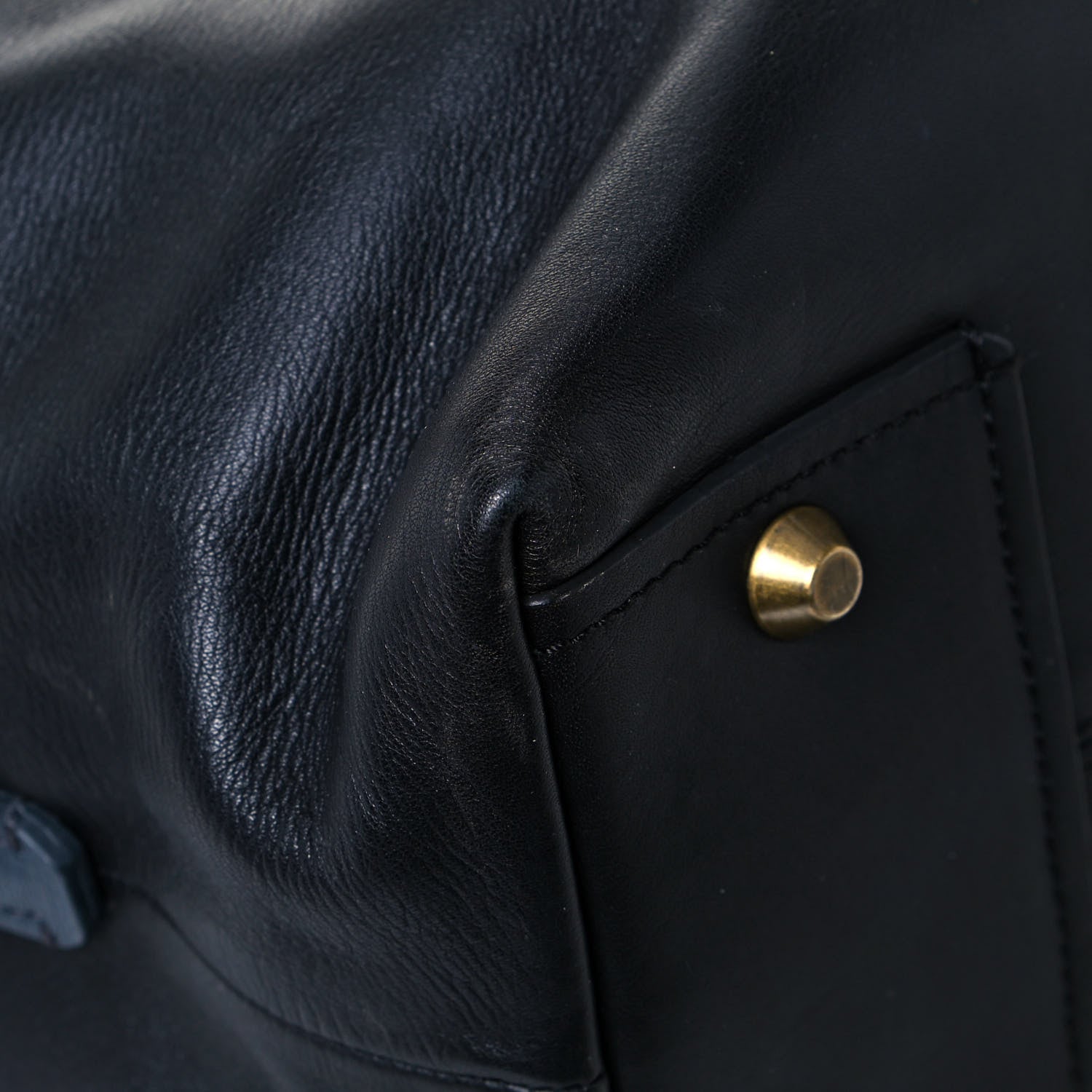 Lanvin Calfskin Padam Bowling Bag Black 10 of 12