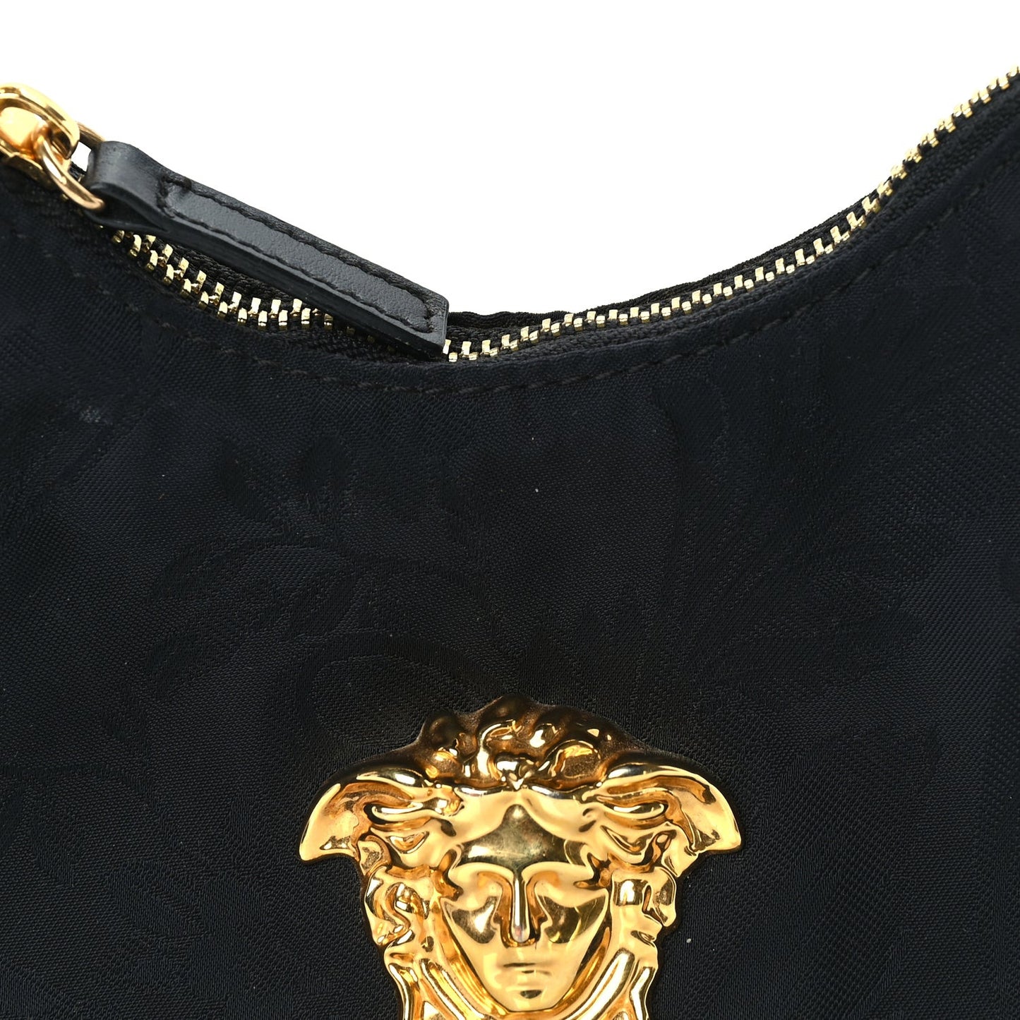 Nylon Palazzo Childrens Shoulder Bag Black