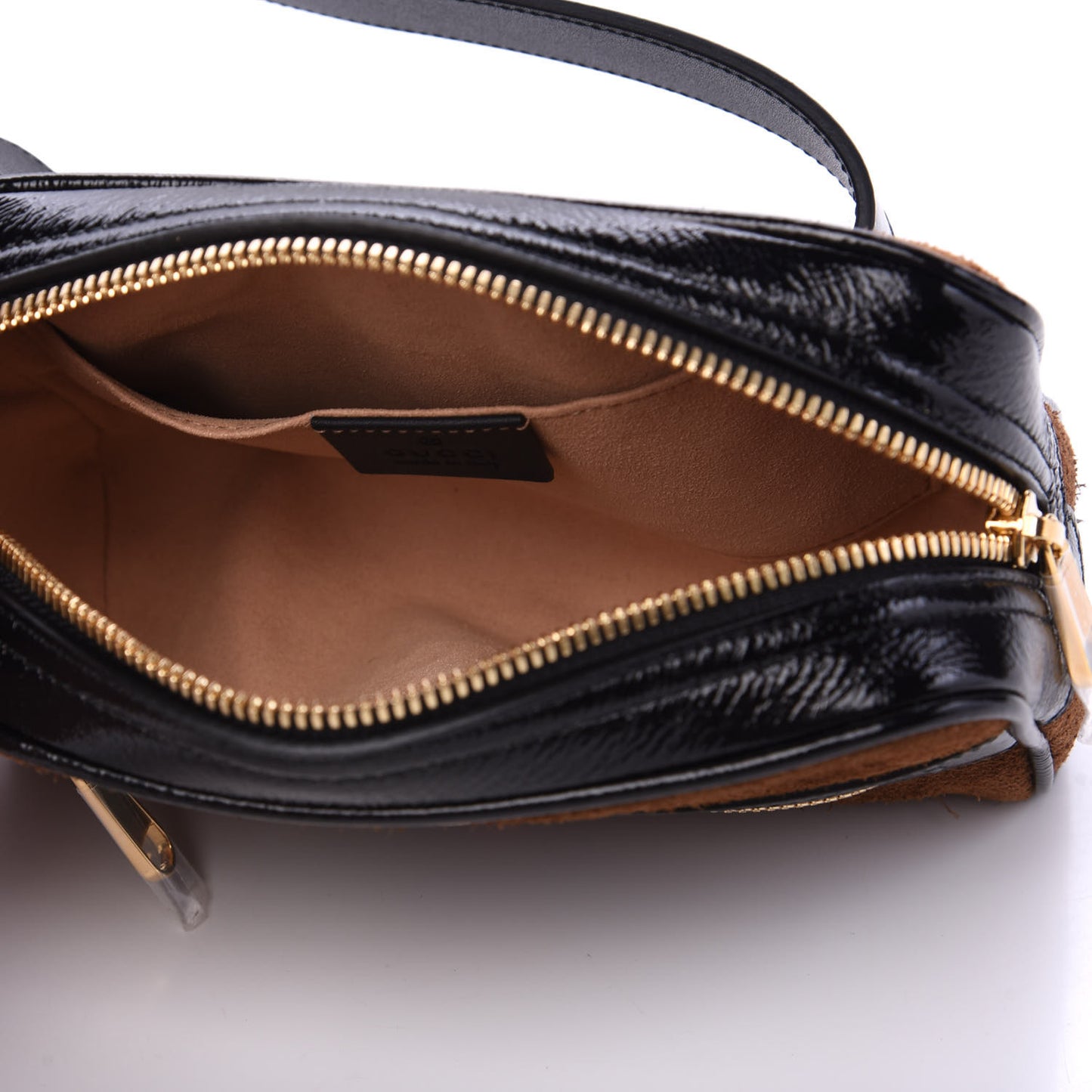 Suede Small Ophidia Belt Bag 85 34 Brown