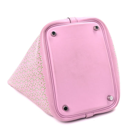 Hermes Swift Lucky Daisy Picotin Lock 18 PM  Mauve Sylvestre 3 of 7