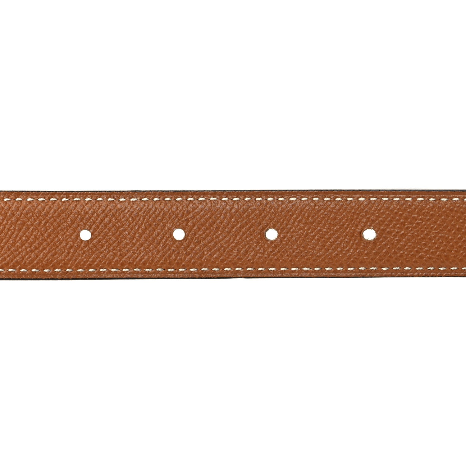 Hermes Swift Epsom 24mm Mini H Belt 75 30 Black Gold 4 of 5