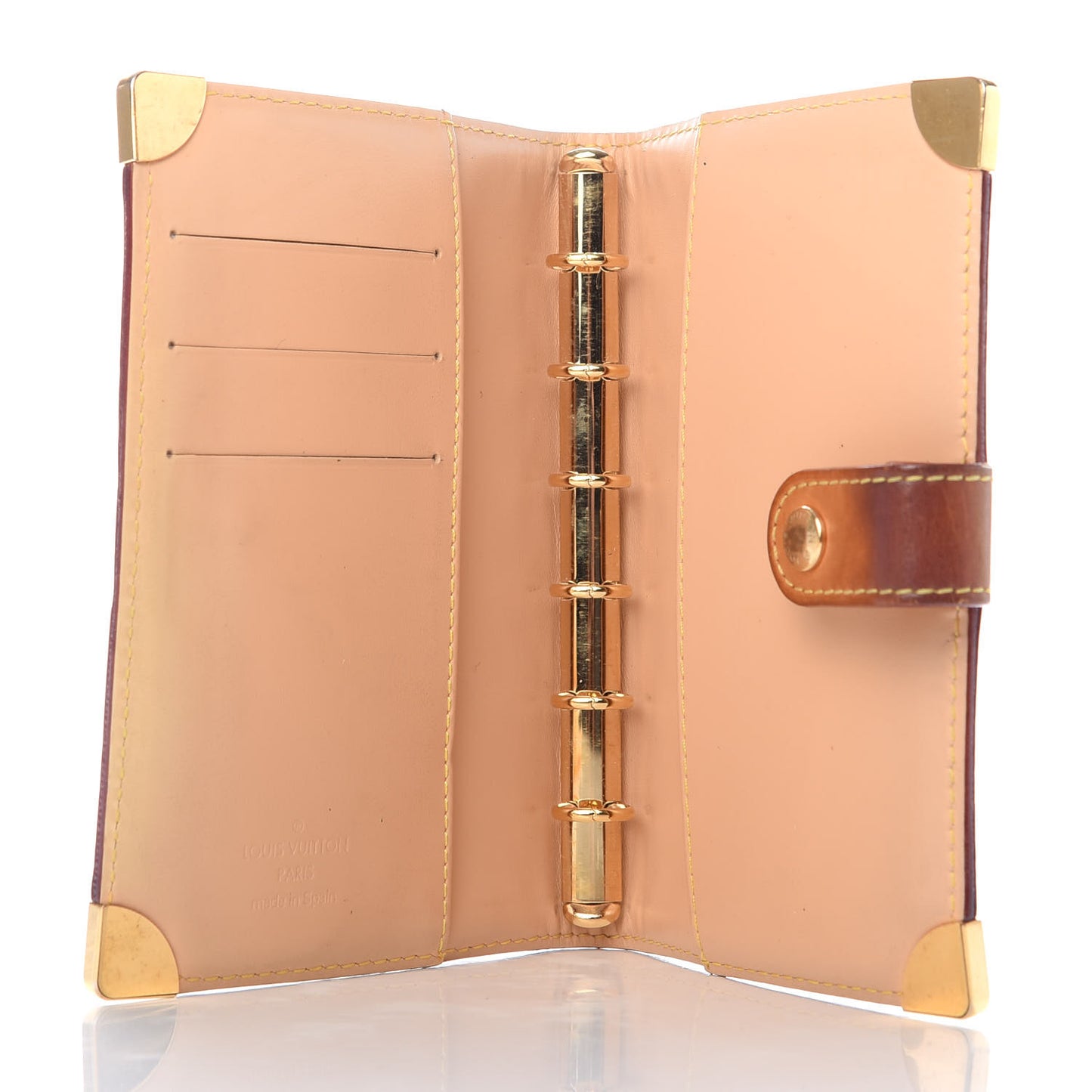 Monogram Multicolor Small Ring Agenda Cover White