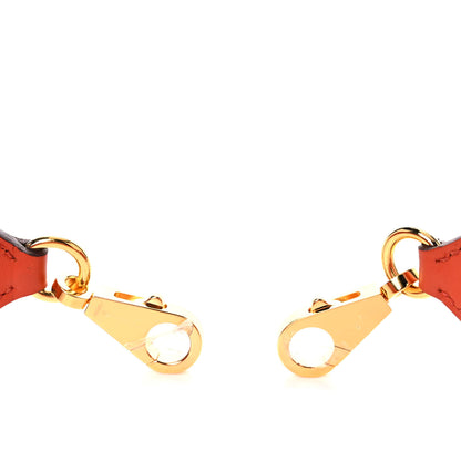 Hermes Swift Epsom Pocket Kelly Shoulder Strap Terre Battue Capucine 4 of 4