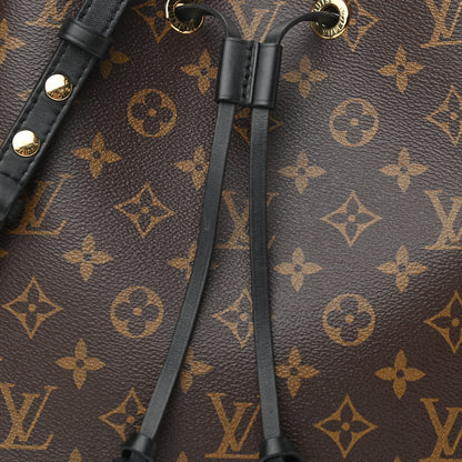 Louis Vuitton Monogram Neonoe MM Black 6 of 9